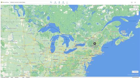 Rutland Vermont Map And Rutland Vermont Satellite Image