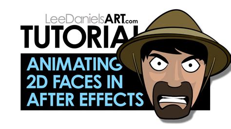 After Effects Tutorial Animating 2d Cartoon Faces Youtube