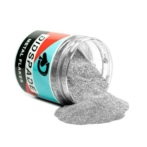 Chrome 0004 Metal Flake Silver Micro Flake For Car Paint Solvent