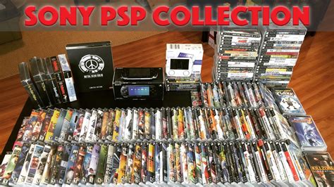 Sony Psp Collection 2016 160 Games And Multiple Systems Youtube