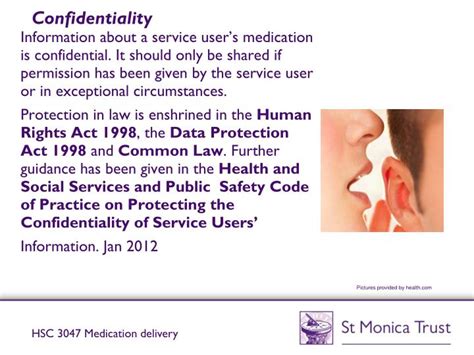 Ppt Hsc 3047 Part 2 Support The Use Of Medication In Social Care