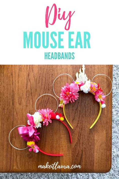 Diy Mouse Ear Headbands Diy Mouse Ears Headband Diy Mouse Ears