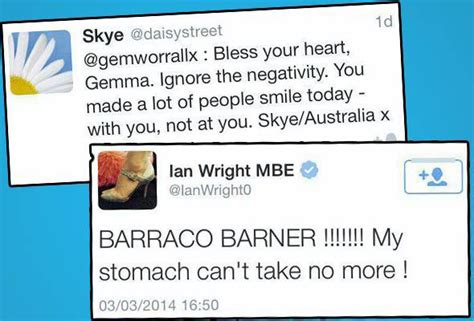 I Might Have Had A Bit Of A Ditzy Moment Admits Girl Who Tweeted Barraco Barner Uk News