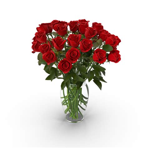 Red Rose Bouquet In Vase Png Images And Psds For Download Pixelsquid