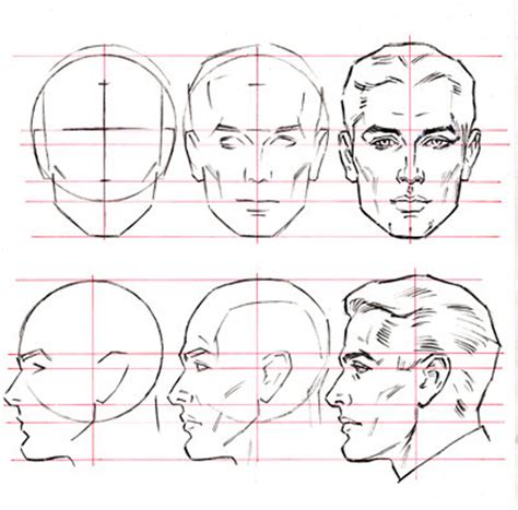 How To Draw A Human Head At Drawing Tutorials
