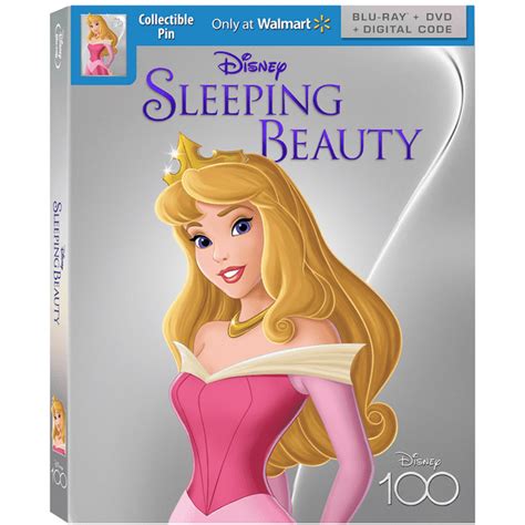 sleeping beauty disney100 edition walmart exclusive blu ray dvd digital code ph