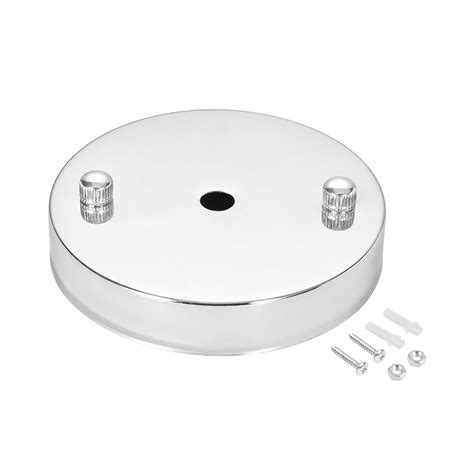 Uxcell 100mm 39inch Pendant Light Canopy Kit Ceiling Plate Diy Nickel