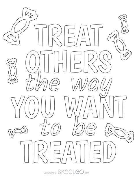 Treat Others The Way You Want To Be Treated Free Classroom Poster
