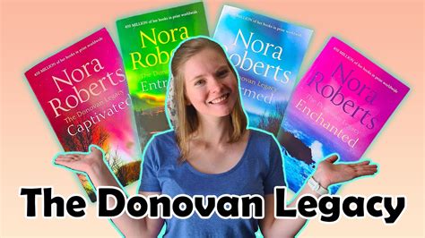 The Donovan Legacy Tetralogy By Nora Roberts Book Review And Overview