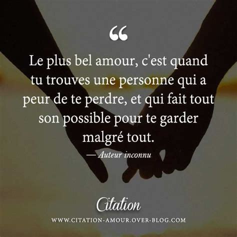 Voir plus d'idées sur le thème citation, tristesse amour, citation tristesse amour. Citation - Le plus bel amour, c'est quand tu trouves une ...