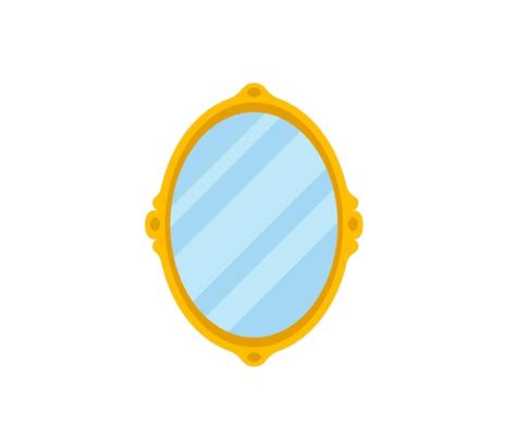 Premium Vector Mirror Vector Isolated Icon Emoji Illustration