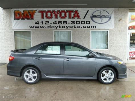 2012 Magnetic Gray Metallic Toyota Corolla S 58664231