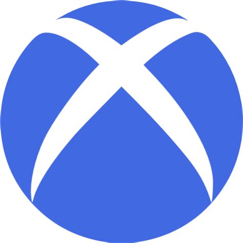Royal Blue Consoles Xbox Icon Free Royal Blue Xbox Icons