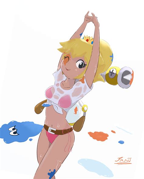 Princess Peach Super Mario Bros Image By Fantharubi