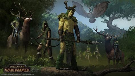 Khainite On Wood Elves Asrai Warhammer Art Warhammer Fantasy Concept