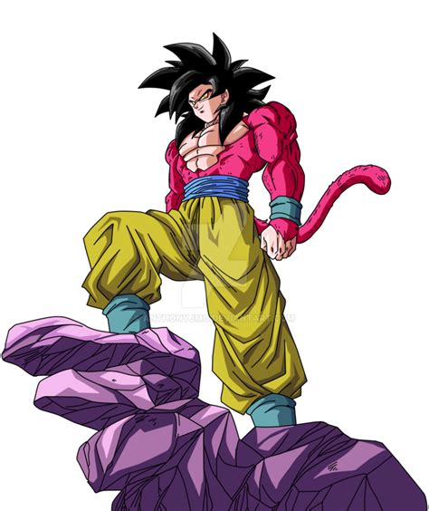 Goku ssj4 by naironkr on deviantart. Image - Goku gt ssj4.png | Wiki Chara Battles | FANDOM ...
