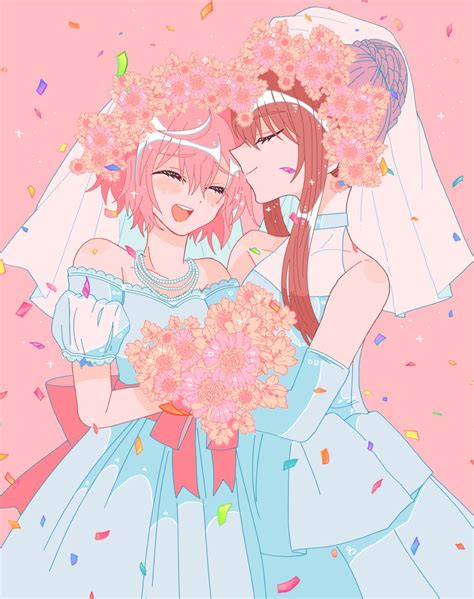 Sayori And Monikas Wedding Ddlc