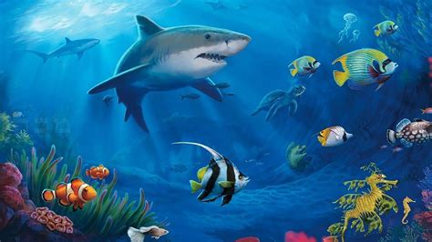 Under The Sea Wallpapers Wallpaper Cave