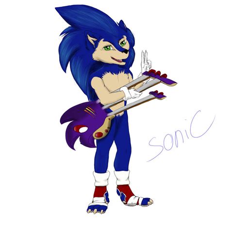 Anthro Sonic By Timewalker42 On Deviantart