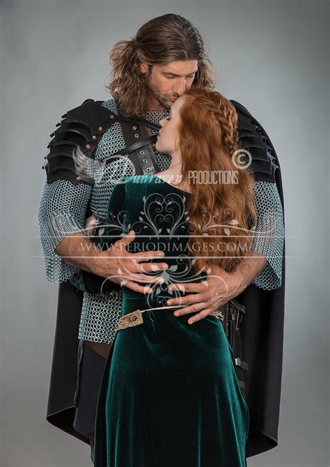 Period Images Medieval Couple Embrace