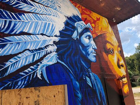 Artist Octavio Logo Completes New Mural In South Fayetteville