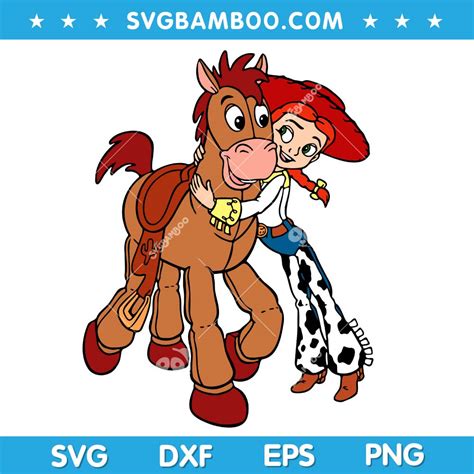 Jessie Love Bullseye Svg Toy Story Jessie Love Horse Svg