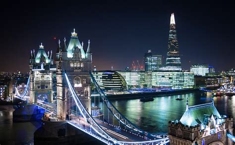 Architecture Building Tower Cities Light Londres London
