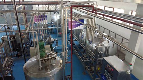 UHT Milk Pasteurization 500LPH Dairy Processing Plant