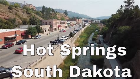 Drone Hot Springs South Dakota Youtube