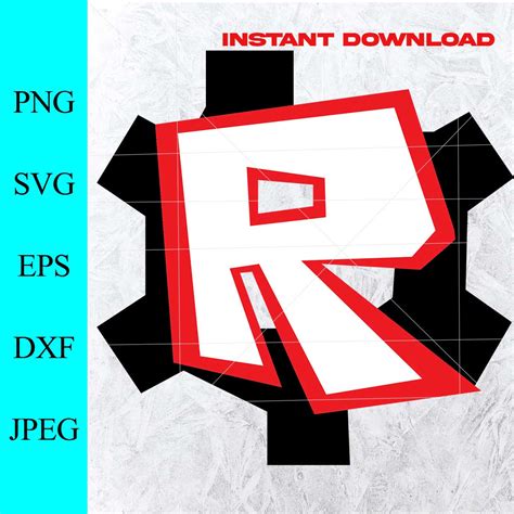 Roblox Svg Logo R For Cutting In Layers Etsy Finland