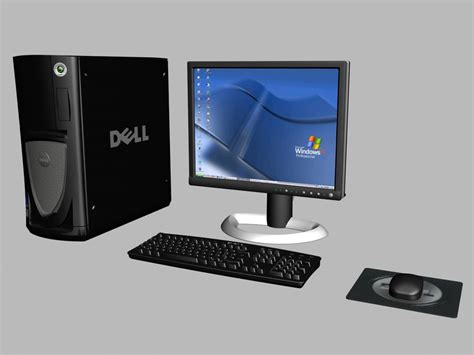 Deskt Pack Dell 3d 모델 Turbosquid 236070