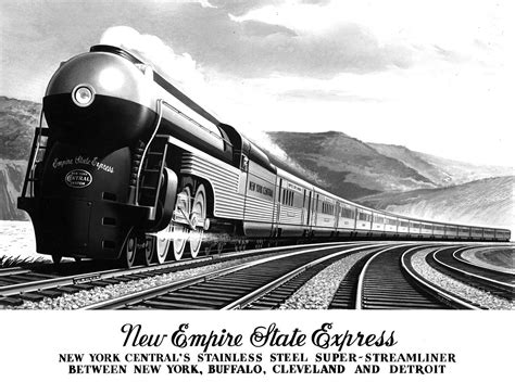 New York Central Empire State Express Rochester And Genesee Valley