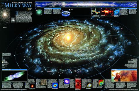 Milky Way Chart Spaceshots Llc