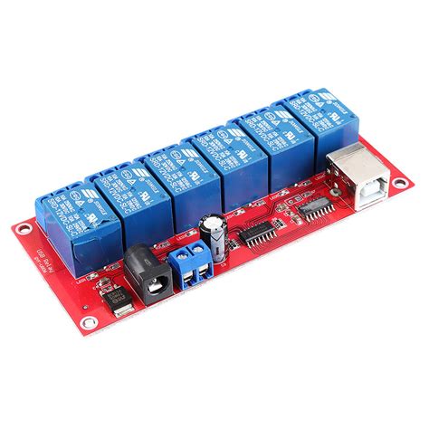 6 Channel 12v Hid Driverless Usb Relay Usb Control Switch Computer