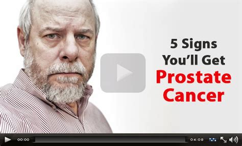 Dr Brownstein 5 Signs Youll Get Prostate Cancer