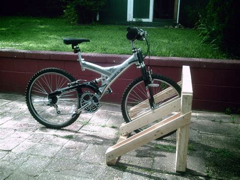 Wood Diy Bike Rack