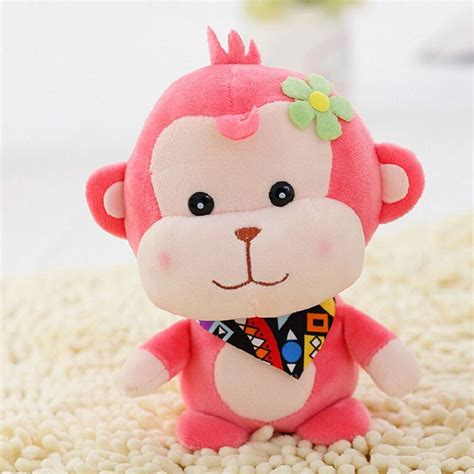 Baby Lovely Monkey Plush Toys Stuffed Animal Dolls Cute 12cm Monkey Kid