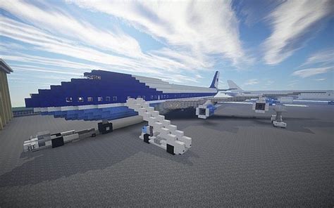 Air Force One 747 200b Minecraft Project