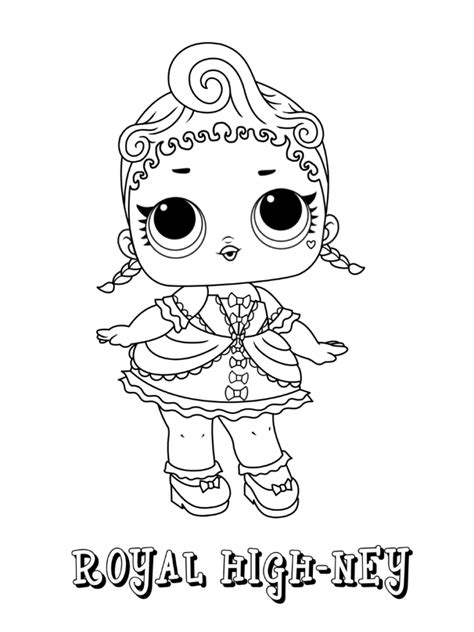Lol Surprise Coloring Pages Print And