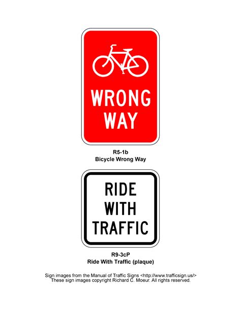 Manual Of Traffic Signs R5 Series Signs