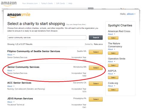 To get started on amazon smile, click on the logo to open a new browser page, then follow the instructions on the get started button. How To Sign-Up For AmazonSmile in 5 EasySteps - Senior ...