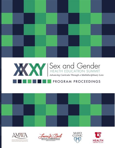 Sex And Gender Health Education Summit 2018 Proceedings By Amwa Issuu