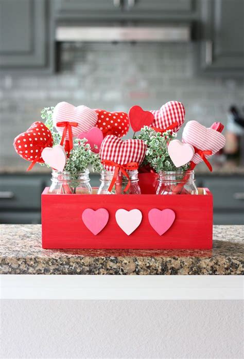 Diy Valentine Heart Bouquet Diy Valentines Day Decorations