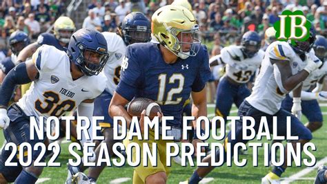 Notre Dame 2022 Season Predictions Youtube