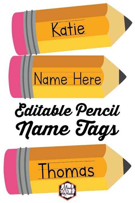 School Name Cards For Students Free Printable Mandys Party