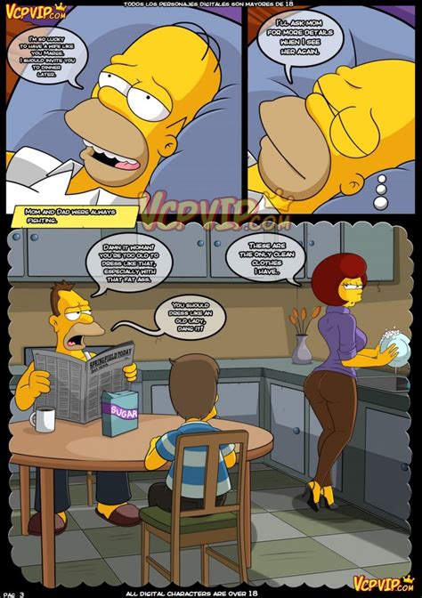 Mama The Simpsons By Croc Freeadultcomix