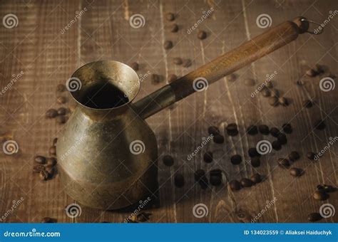 Retro Coffee Pot With Aromatic Coffeeretro Coffee Pot With Aromatic