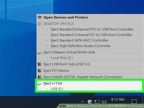 4 Ways To Remove A Flash Drive From A Windows 10 Computer