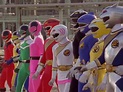 Power Ranger Fuerza Salvaje y Fuerza del Tiempo team-up ...