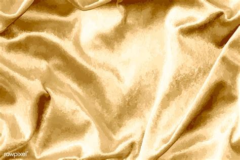 Luxury Shiny Gold Silk Fabric Textured Vector Free Image By Niwat Texture